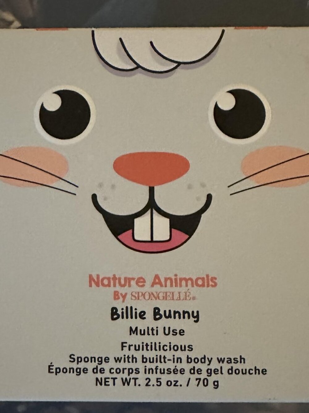 Spongelle Nature Animals Bella Butterfly & Billie Bunny Farm Body Buffer